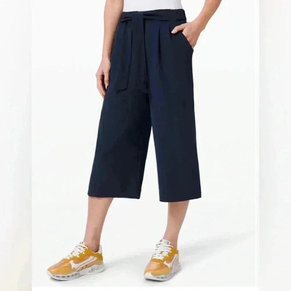 Lululemon Noir Crop True Navy Pants Size 6 - Picture 3 of 6